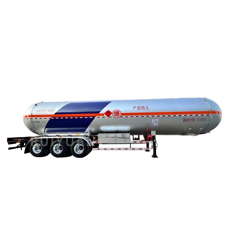 3 Axles LPG Tank Gas Tanker Semi Trailer