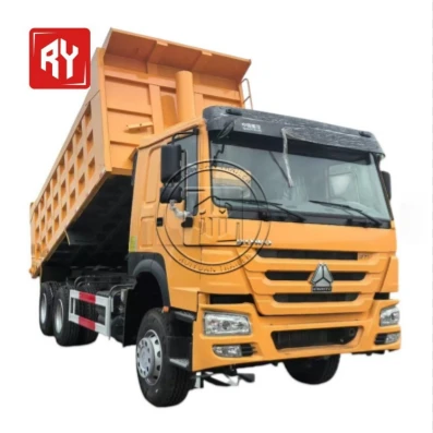 İnşaat ve Madencilik Taşımacılığı için Mükemmel Performansa Sahip Yenilenmiş Yüksek-Kaliteli HOWO 381HP Arka Uçlu Damperli Kamyon